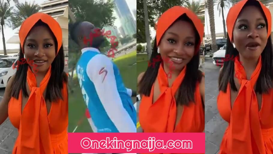 "Make dem no arrest Chizzy for me oh"- BBNaija's Phyna says as she shares hilarious moments of herself and Chizzy on the streets in Qatar (VIDEO)