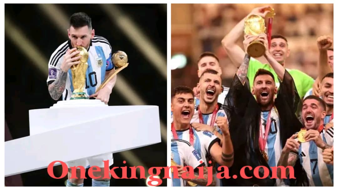 Ronaldo Congratulates Lionel Messi On Winning The World Cup