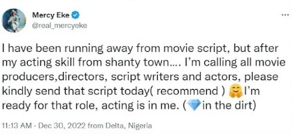 Mercy Eke on Movie Producers