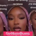 "No injure our Sabi girl"- Netizens reacts as Ayra Starr confronts driver over reckless driving in a viral video (WATCH)