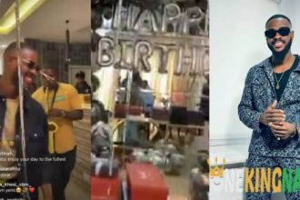 BBTitans Yemi Cregx fans gifts him 4 million naira, Mac Book Pro 2022 and other goodies on his 30th birthday (VIDEO)