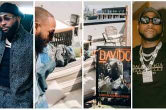Singer Davido Awarded With A Plaque After Reaching Over 3.4 Billion Worldwide Streams.