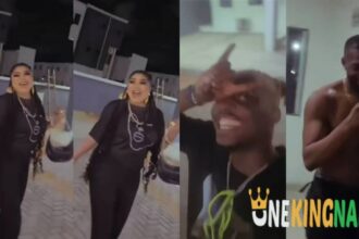 "I'm so shy"- Bobrisky stormed Deji Morafa Birthday party, alongside other BBNaija & BBTitans housemates last night (VIDEO)