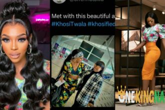 "Is she on her way to Nigeria"- Fans reacts as BBTitans Khosi was spotted at the Airport hours after Miracle OP official announcement (Photos)