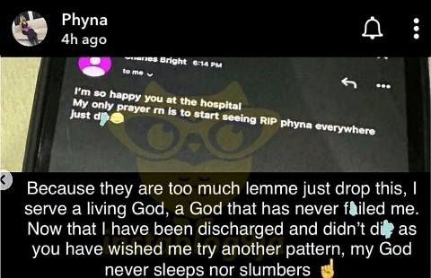 Daddy freeze on Phyna