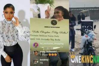 Watch the moments Bella Okagbue's fans gifts her 20 Million Naira, All expense paid trips, Other expensive goodies in celebration of her 26th Birthday (VIDEO)