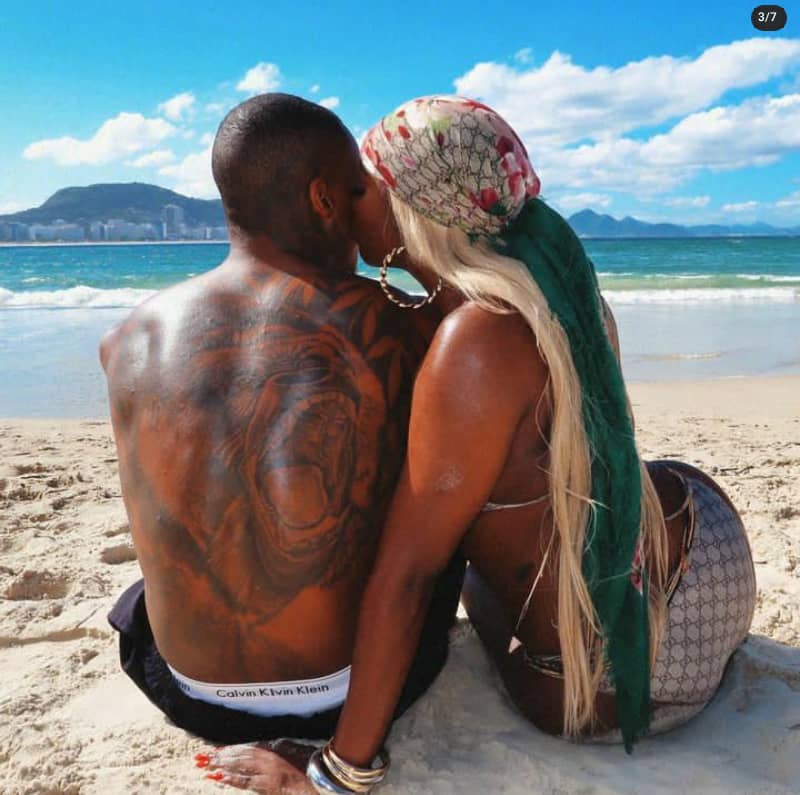 Tiwa Savage loved-up pictures