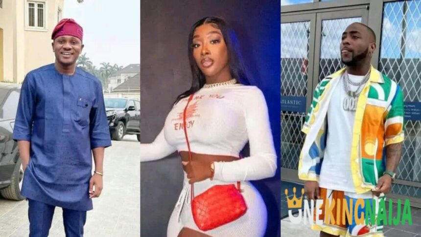 "Once You Deliver The Baby, We Will Do The Needful" - Clarks Adeleke Boastfully Tells American Lady Who is Allegedly Pregnant For Singer Davido.