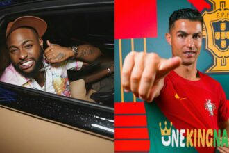 "Cristiano Ronaldo and I are good friends"- Singer Davido Reveals (VIDEO)