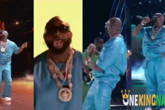 "001 for a reason"- Singer Davido's BET 2023 performance stirs sweet reactions, video goes viral (WATCH)