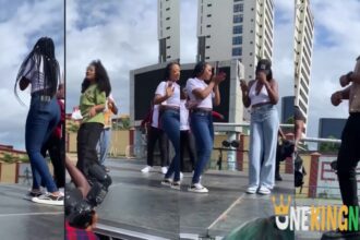 BBNaija's Phyna melts heart as she showcase her dancing skills alongside, Christy O, Daniella and others at her event (VIDEO)