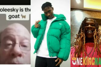 "Zinoleesky is the GOAT"- White man settles the ongoing drama between Zinoleesky and Seyi vibez (VIDEO)