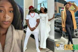 "He's my man and I'II stick beside him": Paul okoye's girlfriend, Ifeoma expresses unending love for him (VIDEO)