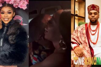 Emotional moments as BBTitans Khosi reunites with her partner, Miracle OP as she arrives Nigeria (VIDEO)
