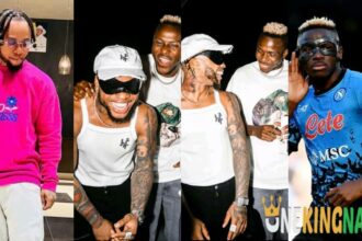"Ever Since I Turn B@d Person Things Just Dey Work Well For Me" - Poco Lee Says As He Shared A Light Hearted Moment With Victor Osimhen (VIDEO)