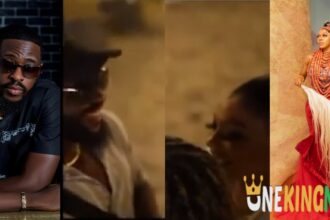 "Their fans is the pr0blem"- Reactions trails video of Yemi Cregx and Khosi spotted chatting together at Blaqboi's birthday (VIDEO)