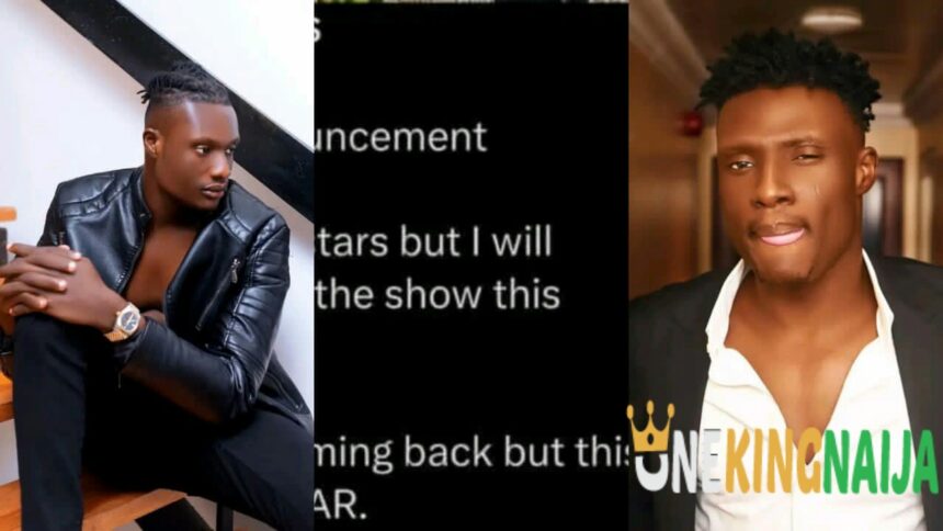 "I will definitely be part of the show, but this time as a superstar" - BBNaija's Chizzy writes ahead of the BBN 'All stars'