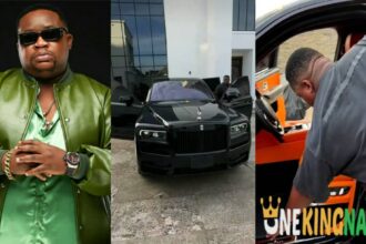Cubana chiefpriest splashes 350 Million on brand new Rolls-Royce cullinan (VIDEO)