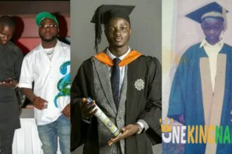 Davido's adopted son, AbdulMalik graduates from university (photos)