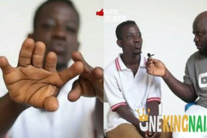 Ghanaian Disk Jockey with 12 fingers causes stir online (VIDEO)