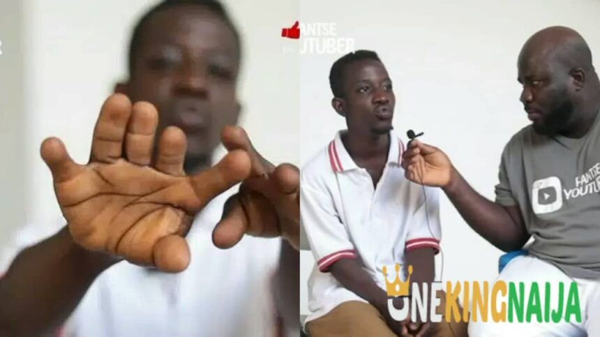 Ghanaian Disk Jockey with 12 fingers causes stir online (VIDEO)