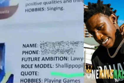 High school student causes abuzz as she names 'Shallipopi' as her role model during graduation