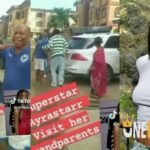 "Why are they living here"- Netizens reacts to the video of Ayra Starr as she visits her Grandparents (Watch)