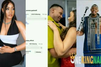 Tr%uble in Paradise as Yvonne Godswill unfollows her lover, Juicy Jay on Instagram