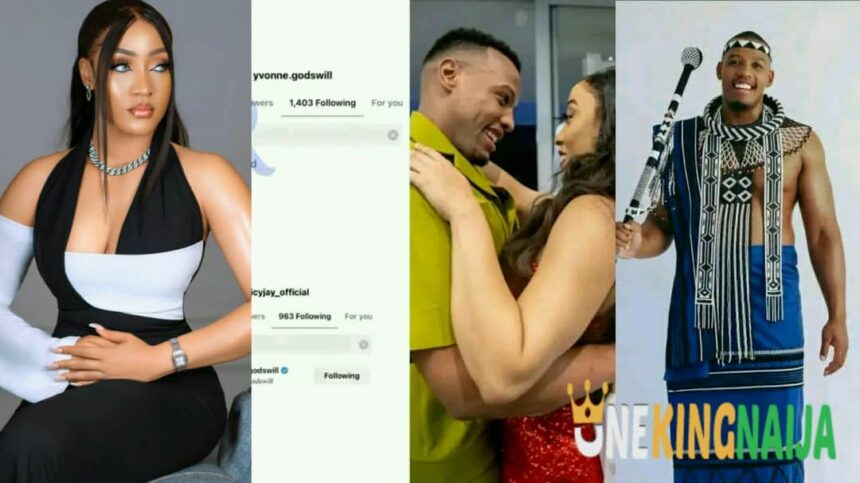 Tr%uble in Paradise as Yvonne Godswill unfollows her lover, Juicy Jay on Instagram