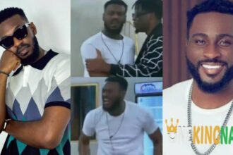 BBNaija All Stars: Adekunle goes head to head with Pere in a heated arguments to defend his lover, Venita [VIDEO]