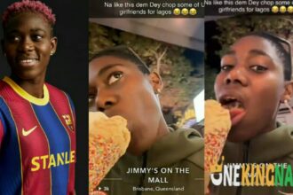"Na like this dem dey take chop una girlfriends"- Footballer Asisat Oshoala informs all big boys in Lagos (VIDEO)
