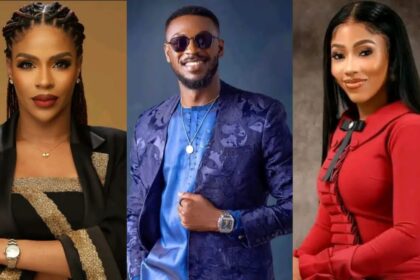 Moment Venita Expresses Jealousy As Adekunle Pampers Mercy On His Lap (Video)