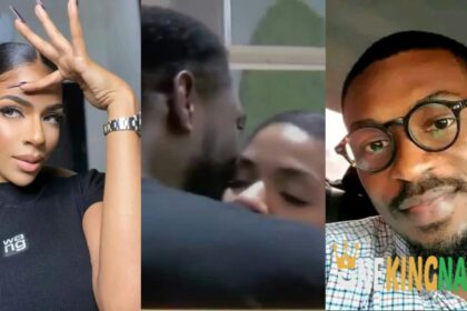 Moment Venita And Adekunle Enjoys First K!ss together (Video)