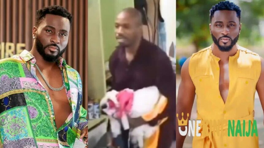 "It’s Actually Not F@ir To Throw Ilebaye’s Cloths Away" - Pere Egbi Makes U-turn After Spotting Her Sc@ttered Belongings (Video)