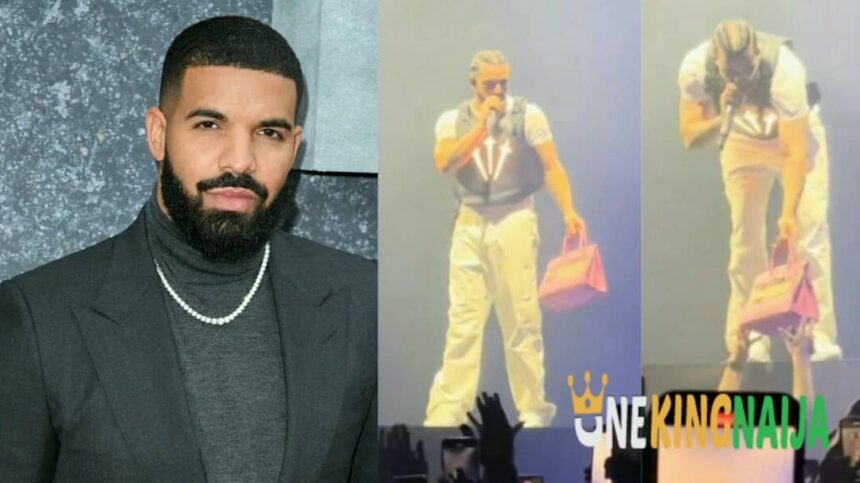 Video trends as rapper Drake gifts female fan a birkin bag worth N23M ...