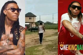 Video of Singer Solidstar spotted walking the streets barefoot stirs reactions [Watch]