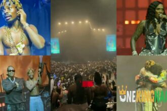 Tiwa Savage, Olamide, Fireboy, Fridayy thrilling performances as Asake shutdown 20k Capacity O2 Arena concert in London (VIDEO)