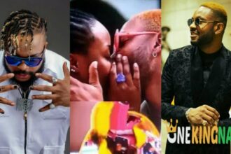 "My guy, you be content creator, the real content creator" - BBNaija's Whitemoney Hails Cross After Last Night Drama With Ilebaye (Video)