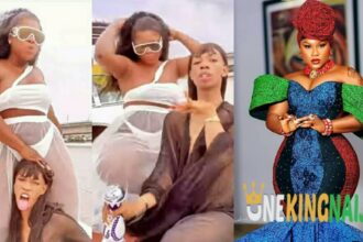 "Hope you no forget say na man he be?"- Video of Destiny Etiko and James Brown on boat cruise stirs reactions online [Watch]