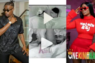"Vee was right"- Reactions trails loved-up moments of Tolanibaj and Neo as they shares their first K!ss together last night (VIDEO)