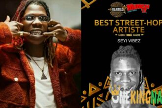 Seyi vibez wins the Best street-hop artiste award at 16th headies