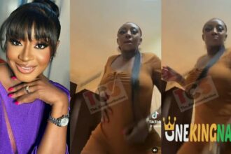 "You're too old for this"- Netizens reacts to the video of Actress Ini Edo showing her latest dance moves [Watch]