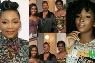 "Ageless Beauty"- Fans gush over video of Genevieve Nnaji as she was spotted at the Toronto International Film Festival [Watch]