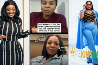 Moments BBNaija Lucy Edet changed it for an interviewer during IG live session (VIDEO)