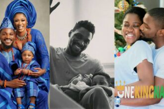 BBNaija's Tobi Bakre and his wife, Anu welcomes second child (Photos)