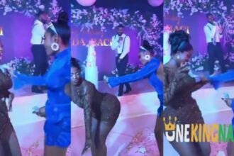 "The Dollars Queen"- Fans gush as Beauty Tukura steals the spotlights at Hilda Baci's Birthday party, makes money rain on her (VIDEO)