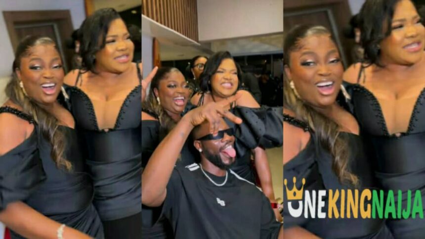 "Things we love to see"- Heartwarming moment Toyin Abraham and Funke Akindele reunite at a recent event, many gushes [VIDEO]