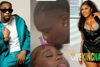 BBNaija's Neo and Ceec causes a buzz as they reunites with a fore-head K!ss [VIDEO]