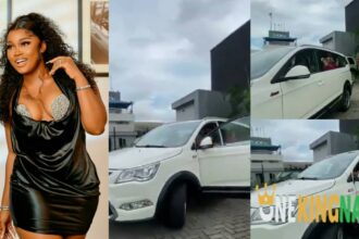 BBNaija's CeeC takes delivery of her Luxurious IVM MPV ride Worth #40Million, Rides it for the first time, Video trends [Watch]