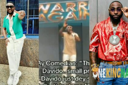 "Davido just dey use his small preek give everybody belle, Something it took me 13 years to do"- Comedian AY Makun h!t h@rd on the Singer (VIDEO)